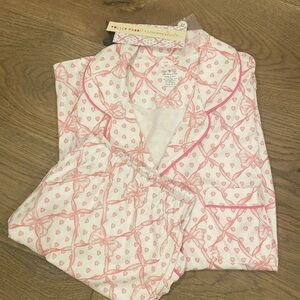Roller Rabbit x Loveshackfancy Hearts polo pajamas | Limited edition | Pink